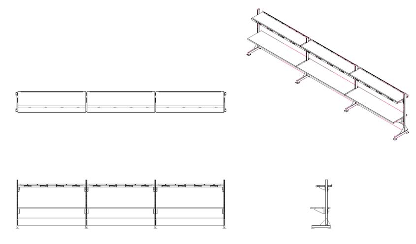 put-to-Light Standing Workstations